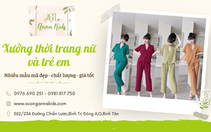 Xưởng Thời Trang Nữ & Trẻ Em