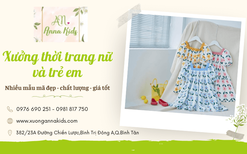 Xưởng Thời Trang Nữ & Trẻ Em
