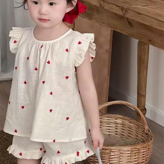 SET ĐỒ BỘ MẶC NHÀ BÉ GÁI