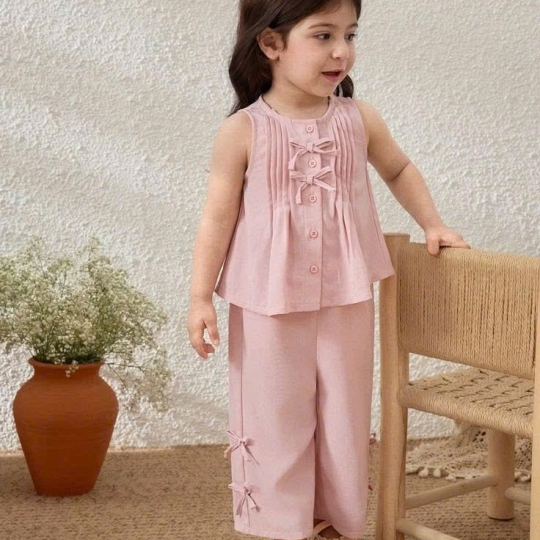 SET ĐỒ BỘ MẶC NHÀ BÉ GÁI