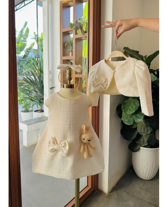 SET VÁY DẠ CAO CẤP CHO BÉ GÁI